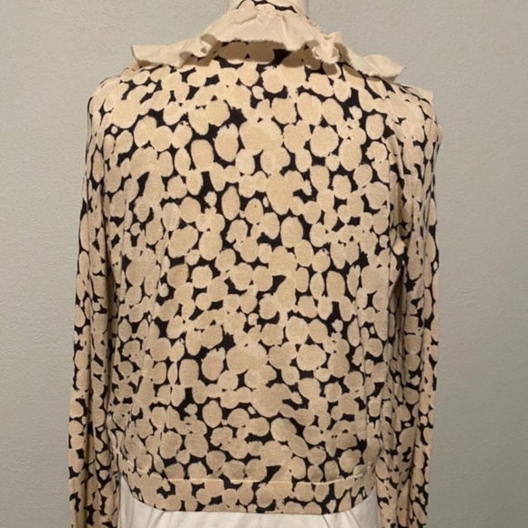 Vera Wang Ruffled Cardigan - Picture 5 of 5